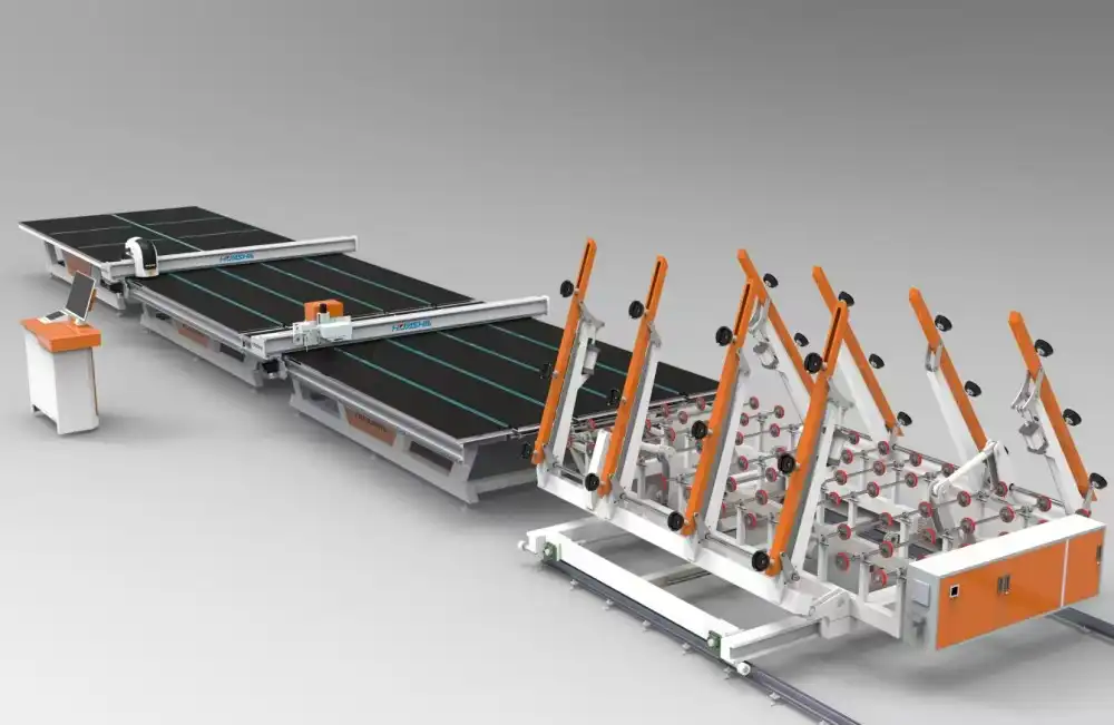 How Does a Glass Cutting Assembly Line Improve Productivity?